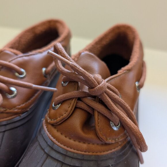 NEW Sperry Top Sider Brown Heron Duck Boots Women’s Size 7 - Picture 6 of 16